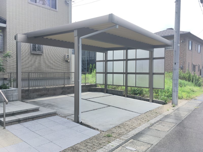 車庫まわり｜エクステリア施工・エクステリア工事・リフォームは福井のホクト