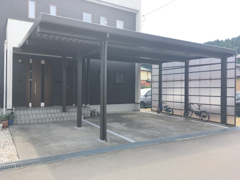 車庫まわり｜エクステリア施工・エクステリア工事・リフォームは福井のホクト