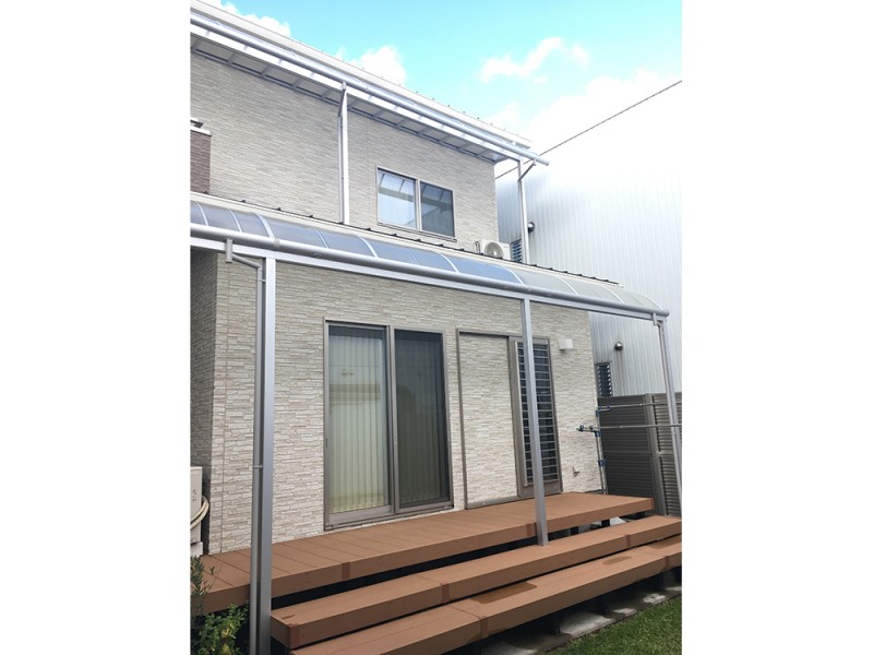 テラス囲い｜エクステリア施工・エクステリア工事・リフォームは福井のホクト