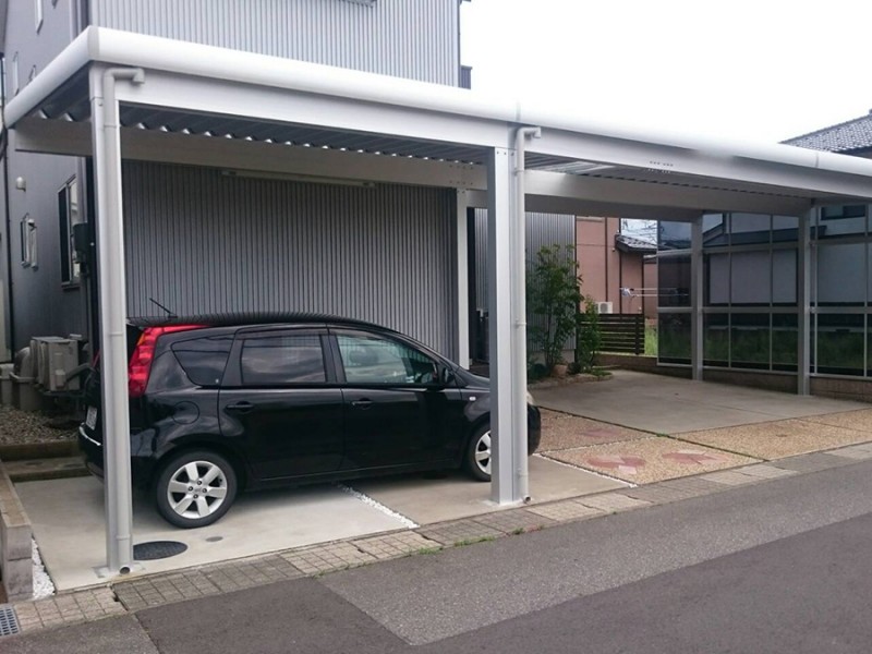 車庫まわり｜エクステリア施工・エクステリア工事・リフォームは福井のホクト